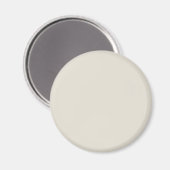 Farbe des weißen Kaffees Magnet (Vorderseite/Rückseite)