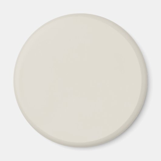 Farbe des weißen Kaffees Magnet (Vorne)