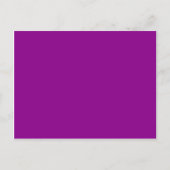 Farbe dunkler Magenta Postkarte (Vorderseite)