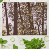 Farbe durch die Bäume Küchentuch (Gefaltet)