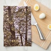 Farbe durch die Bäume Küchentuch (Viertel Falte)