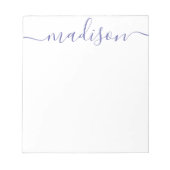 Farbe: Editor für Personalisierten Skriptnamen Notizblock (Vorderseite)