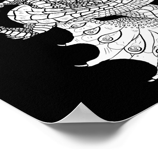Farbe eines eigenen Art Dragon Poster (Ecke)