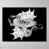Farbe eines eigenen Art Dragon Poster (Vorne)