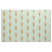 Farbe Eiscreme (Minzgrün) Stoff (Fat Quarter (45,7 x 55,9 cm))