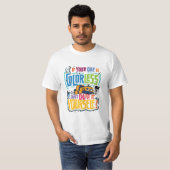 Färbe es selbst T-Shirt (Vorne ganz)