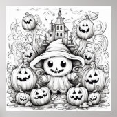 Farbe es sich selbst Baby Scarecrow Poster (Vorne)