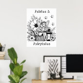 Farbe | Fairies und Märchen Poster (Heimbüro)