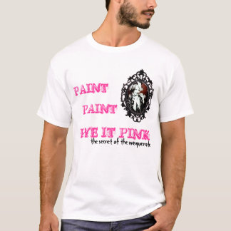 FARBE, FARBEN-FÄRBUNG ES ROSA T-Shirt