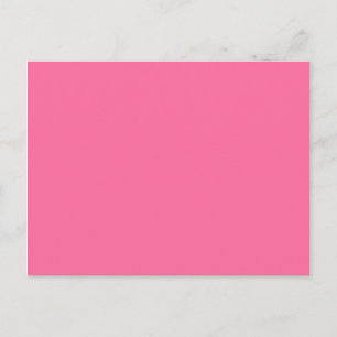 Farbe Französisch rosa Postkarte