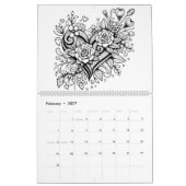 Farbe | Fun Adult Coloring Kalender (Feb 2027)