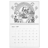 Farbe | Fun Adult Coloring Kalender (Mär 2027)