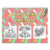 Farbe | Fun Adult Coloring Kalender (Titelbild)