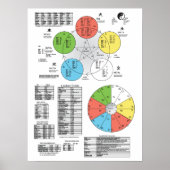 Farbe: Fünf-Elemente-Akupunktionspaket Poster (Vorne)