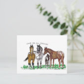 Farbe für alle Saisons Postkarte (Stehend Vorderseite)