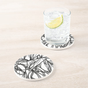 Farbe für den eigenen Sandsteinkreislauf Untersetz Getränkeuntersetzer