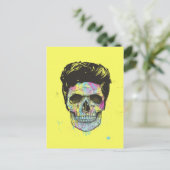 Farbe für den Tod Postkarte (Stehend Vorderseite)