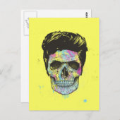 Farbe für den Tod Postkarte (Vorne/Hinten)