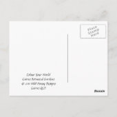 Farbe für die Welt Postkarte (Rückseite)