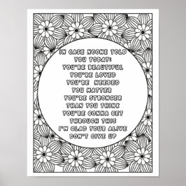 Farbe für die Welt: Vibrierende Farben der Positiv Poster