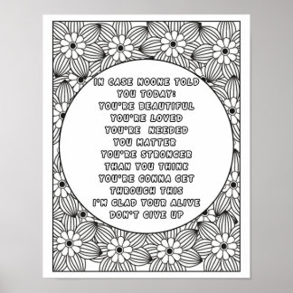 Farbe für die Welt: Vibrierende Farben der Positiv Poster