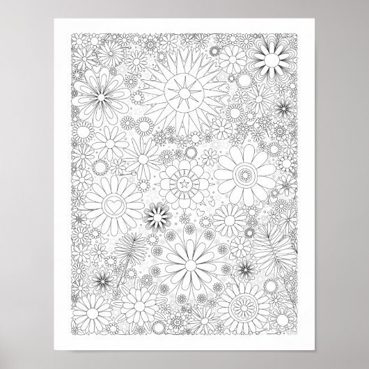 Farbe für Ihr eigenes Poster (Vorne)