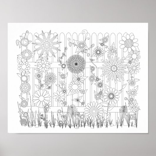 Farbe für Ihr eigenes Poster (Vorne)