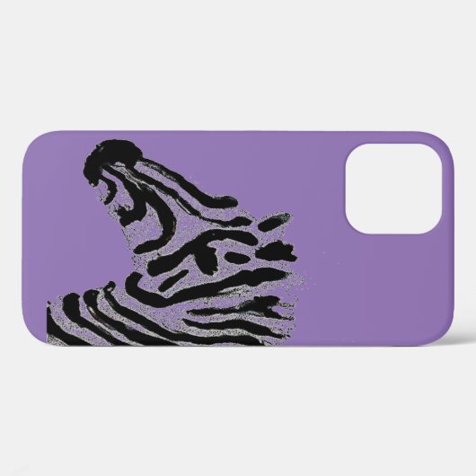 Farbe für Wildtiere Zebra Case-Mate iPhone Hülle (Rückseite (Horizontal))
