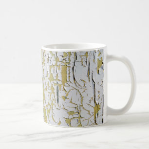 Farbe gekratzt auf kaffeetasse