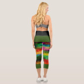 Farbe gemischt capri leggings (Rückseite)