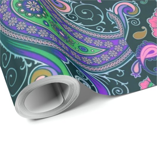 Farbe Geschenkpapier (Rolleneckpunkt)