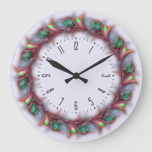 Farbe Große Wanduhr (Vorderseite)