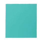 Farbe Grün Notizblock (Vorderseite)