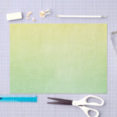 Farbe Grün und Gelb Seidenpapier (Handwerk)