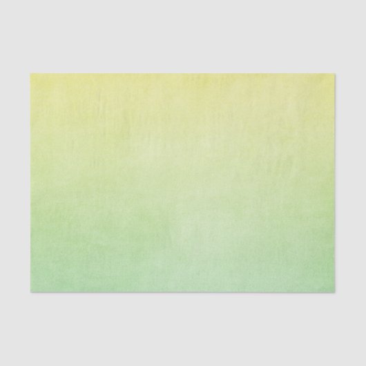 Farbe Grün und Gelb Seidenpapier (Vorderseite)