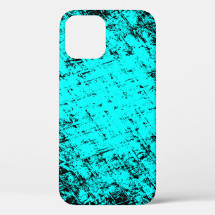 Farbe grunge türkis Hintergrund. Halftone Case-Mate iPhone Hülle