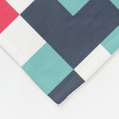 Farbe Halftone Hintergrund. Abstrakter Multicolor  Fleecedecke (Ecke)