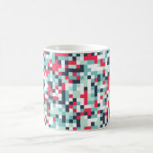Farbe Halftone Hintergrund. Abstrakter Multicolor Kaffeetasse (Mittel)