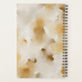 Farbe Herbstgelb und Weiß Planer (Rückseite)