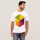 Farbe Hexagon 01 T-Shirt (Vorne ganz)