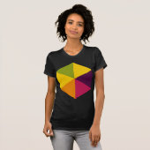 Farbe Hexagon 01 T-Shirt (Vorne ganz)