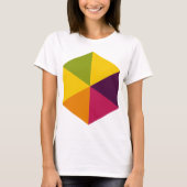 Farbe Hexagon 01 T-Shirt (Vorderseite)