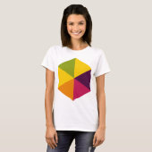 Farbe Hexagon 01 T-Shirt (Vorne ganz)