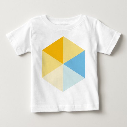 Farbe Hexagon 03 Baby T-shirt (Vorderseite)