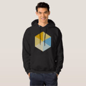 Farbe Hexagon 03 Hoodie (Vorne ganz)