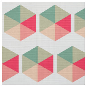 Farbe Hexagon 04 Stoff