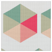 Farbe Hexagon 04 Stoff (Nahaufnahme)