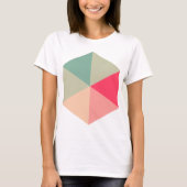 Farbe Hexagon 04 T-Shirt (Vorderseite)