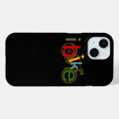 Farbe I Fahrrad Case-Mate iPhone Hülle (Rückseite (Horizontal))
