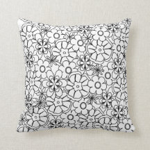 Farbe-Ich Ihre Thema-Funky Hippy Retro Blumen